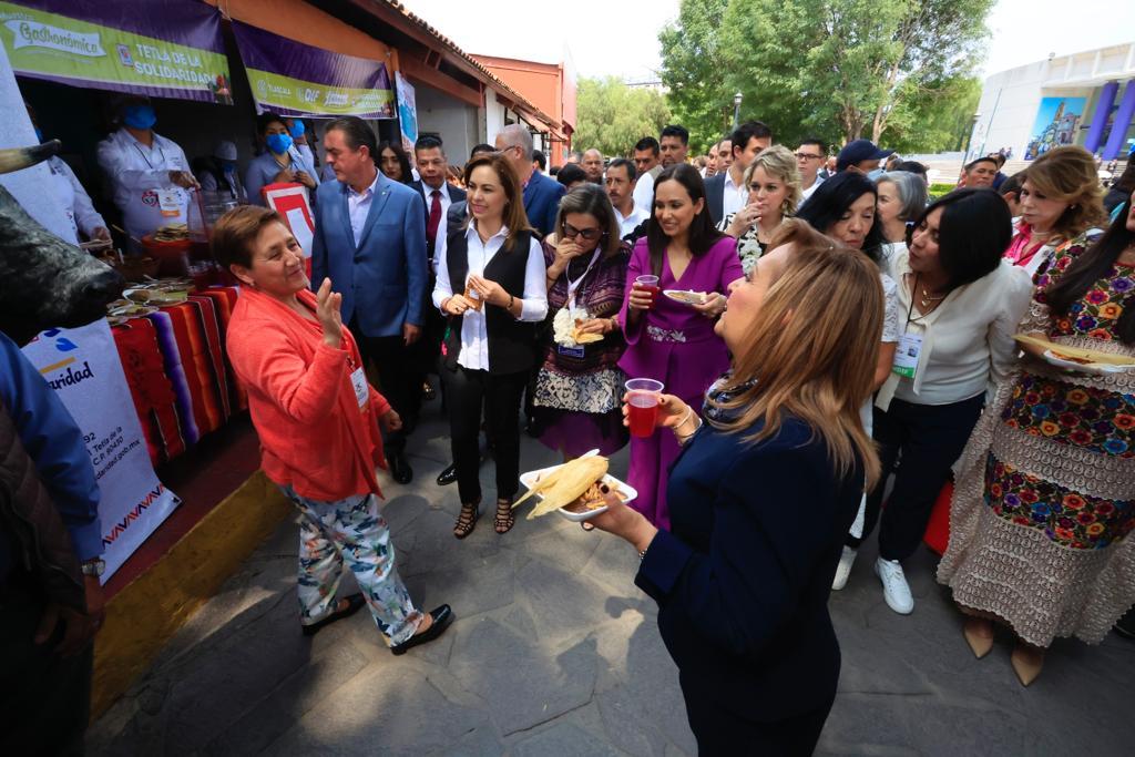 La riqueza gastronómica de Tlaxcala, presente en el encuentro nacional de sistemas municipales DIF 