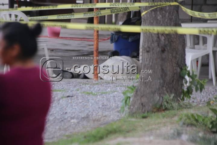 Acribillan a masculino en El Carmen Tequexquitla