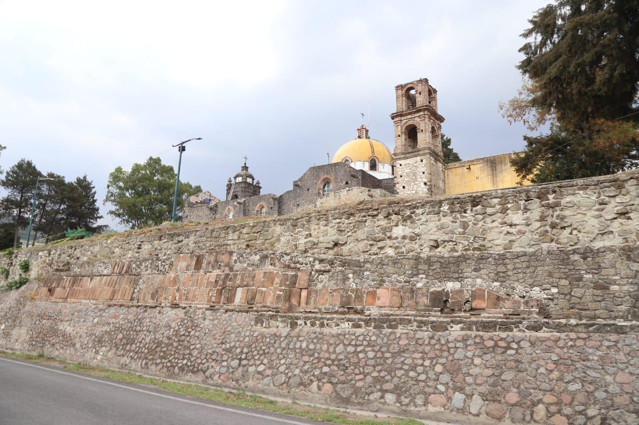 ¿Sabías que debajo de la iglesia de Tizatlán se encuentra el antiguo Palacio de Xicohténcatl?