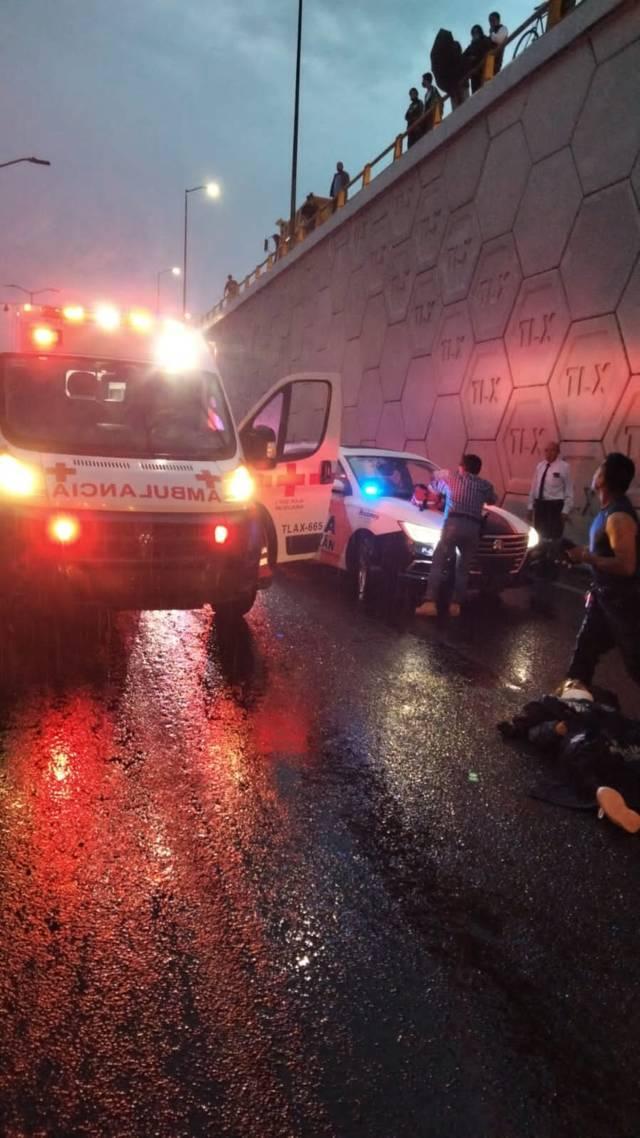 Capacitación del personal fue clave para salvarle la vida a una mujer que se arrojó de un puente en Apetatitlan 