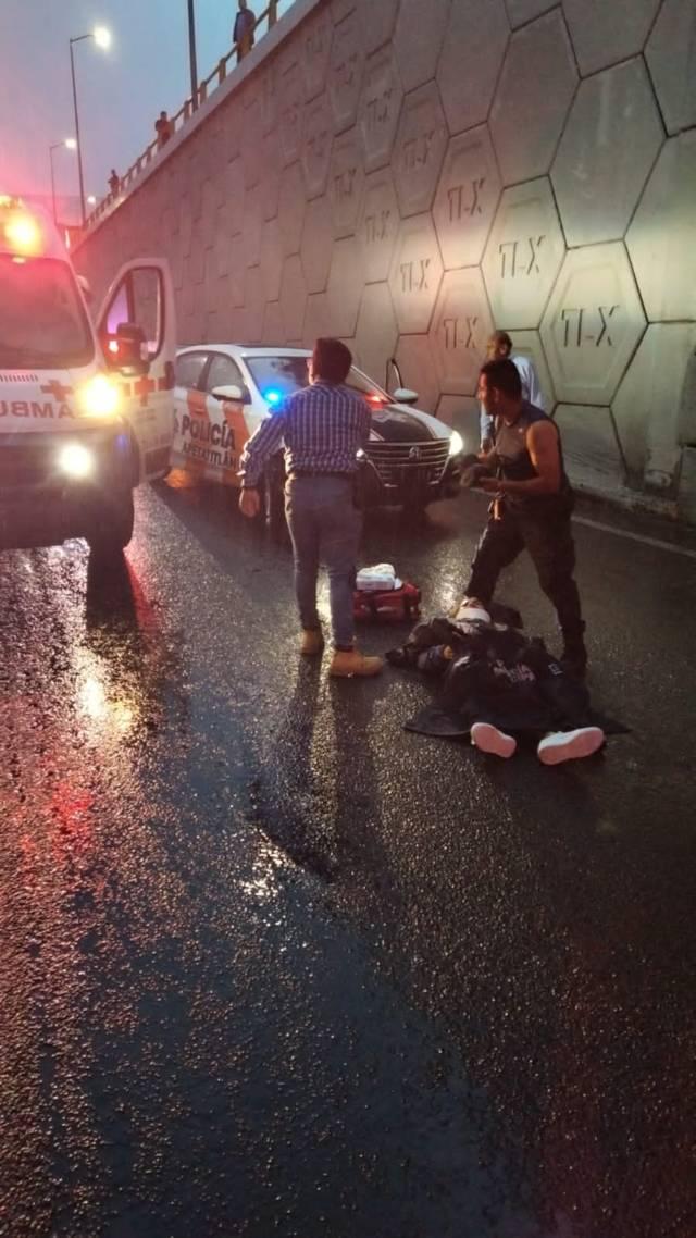 Capacitación del personal fue clave para salvarle la vida a una mujer que se arrojó de un puente en Apetatitlan 