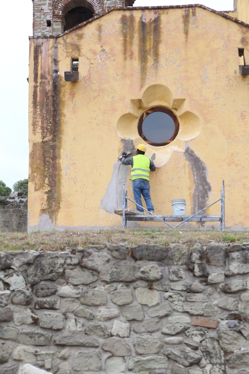 ¿Sabías que debajo de la iglesia de Tizatlán se encuentra el antiguo Palacio de Xicohténcatl?