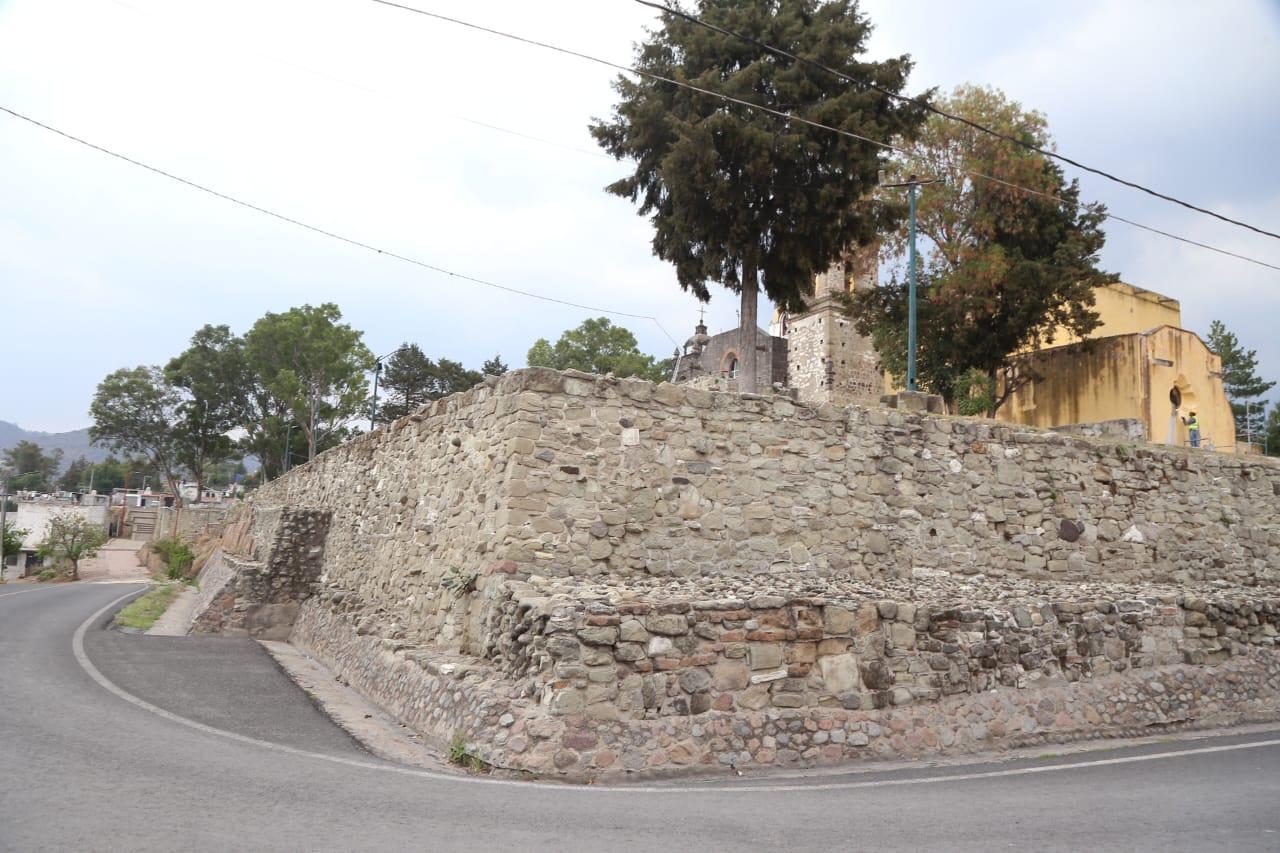 ¿Sabías que debajo de la iglesia de Tizatlán se encuentra el antiguo Palacio de Xicohténcatl?