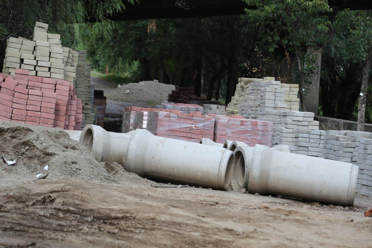 Continúan trabajos en la zona de la Ribereña 