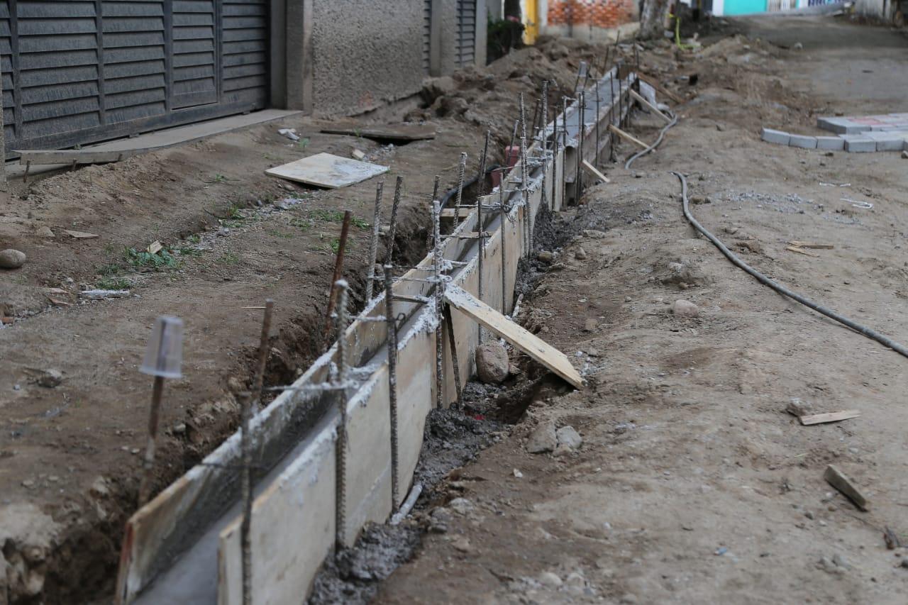 Continúan trabajos en la zona de la Ribereña 