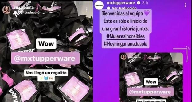 ¡Sigue la polémica! Equipo de natación artística recibe regalos por parte de Tupperware 