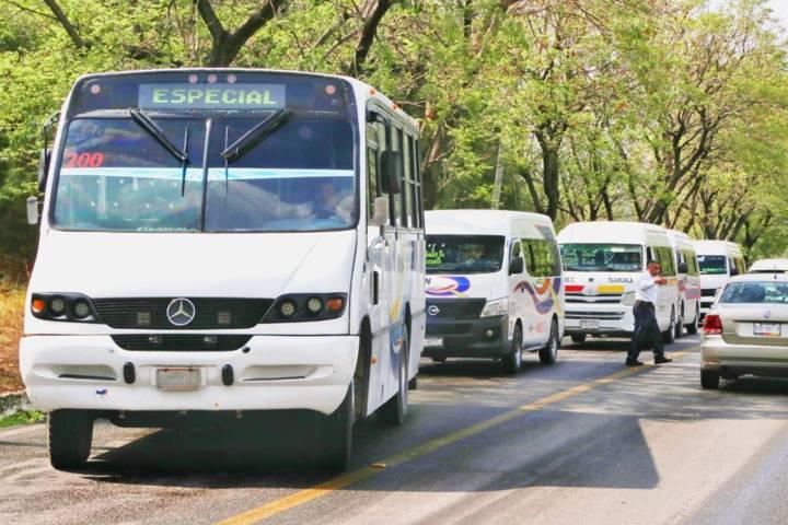 Carambola en la avenida Puebla de la capital tlaxcalteca 