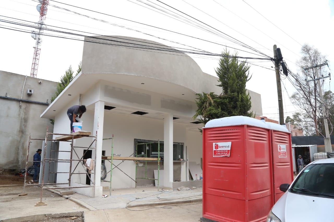 Casi listo Banco del Bienestar en la Loma Xicohténcatl