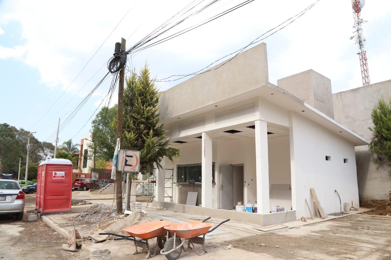Casi listo Banco del Bienestar en la Loma Xicohténcatl