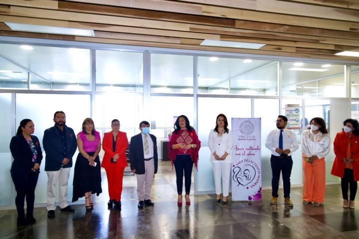 Reapertura Presidenta del TSJE-CJE lactario en Ciudad Judicial