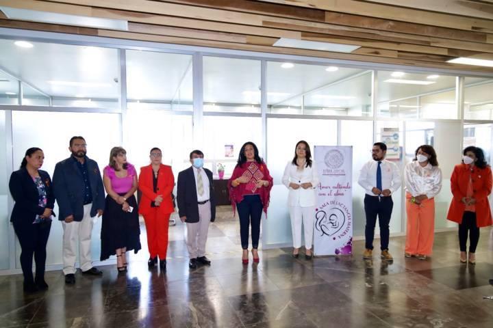 Reapertura Presidenta del TSJE-CJE lactario en Ciudad Judicial