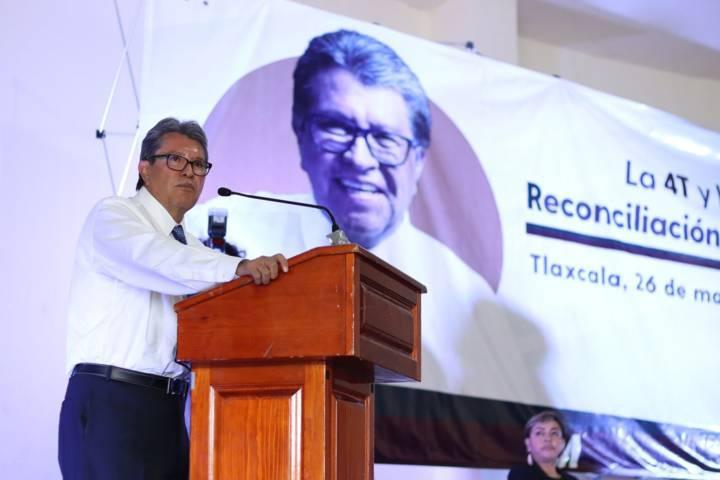 Visita de Ricardo Monreal a Tlaxcala 