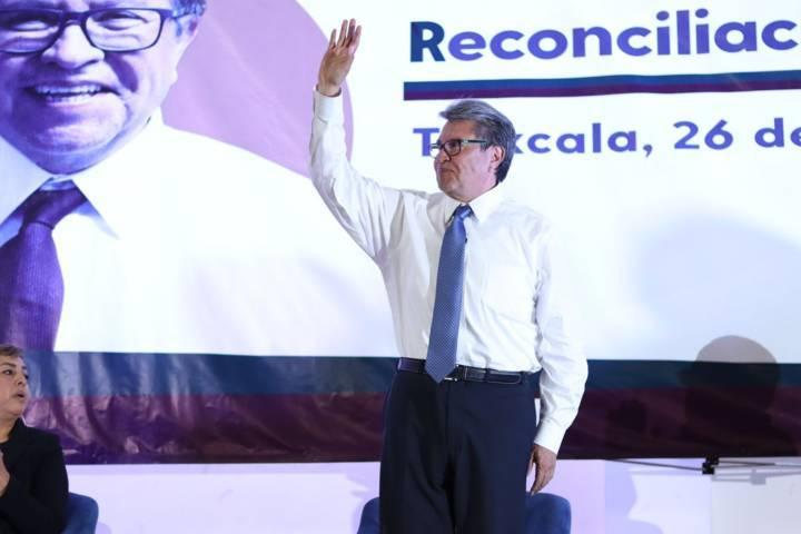 Visita de Ricardo Monreal a Tlaxcala 