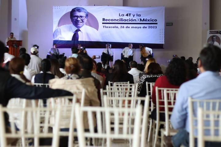 Visita de Ricardo Monreal a Tlaxcala 