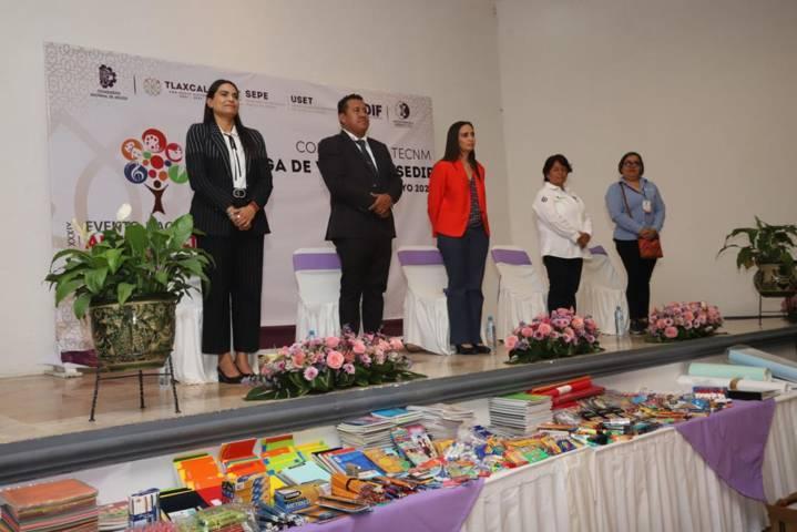 TECNM entrega materiales didácticos al centro de asistencia social del SEDIF 
