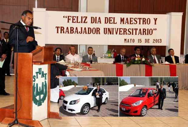 Son docentes y trabajadores universitarios, actores principales en el logro de objetivos institucionales: Rector de la UAT 