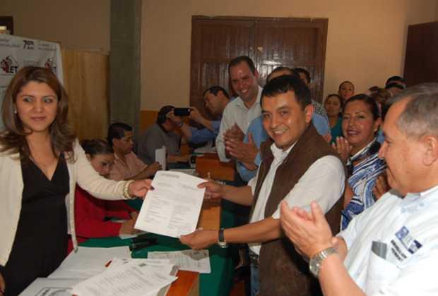 Confía Munive en ganar alcaldía de Chiautempan 