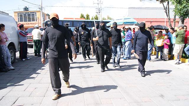 Cero tolerancia contra policía comunitaria de Papalotla