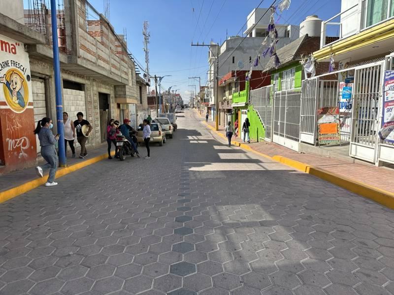 Alcalde de SPM inaugura obra integral de la calle Ayuntamiento 