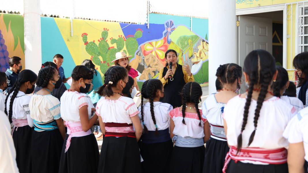 Difunde Presidenta del TSJ la convocatoria “Magistradas y Magistrados Infantiles por un Día”, en Ixtenco y Huamantla