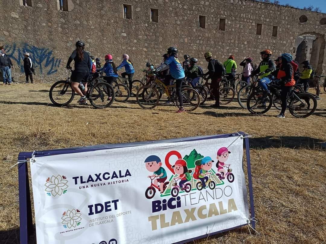Invita IDET e INAH a “Biciteando por Tlaxcala” rumbo a Cacaxtla