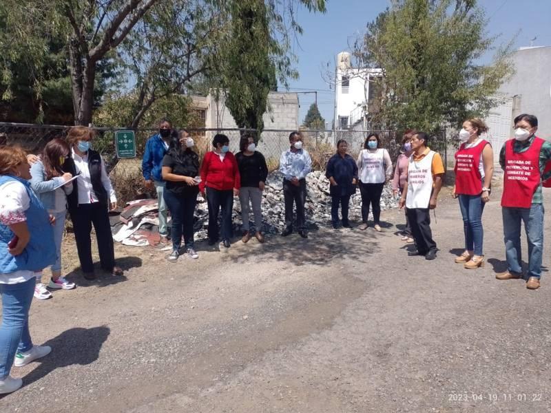 En orden y sin contratiempos, se sumó INE Tlaxcala a primer simulacro nacional 2023