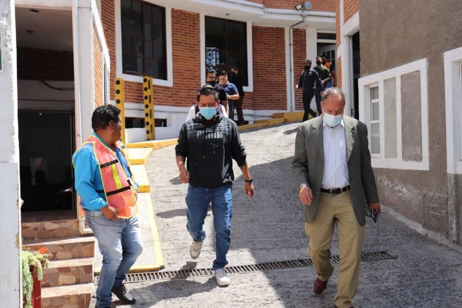En orden y sin contratiempos, se sumó INE Tlaxcala a primer simulacro nacional 2023