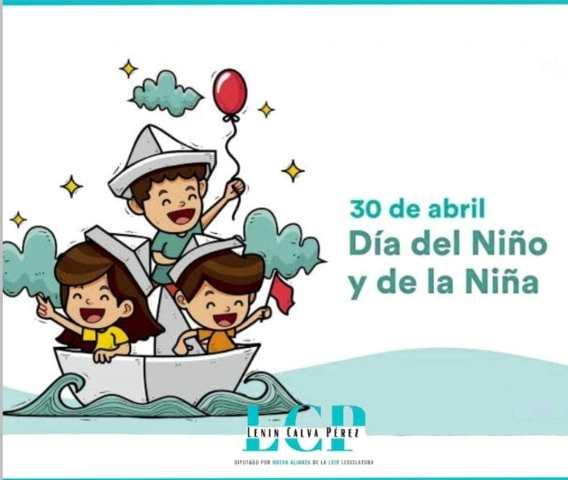 Que su infancia esté llena de felicidad y diversión: Lenin Calva 