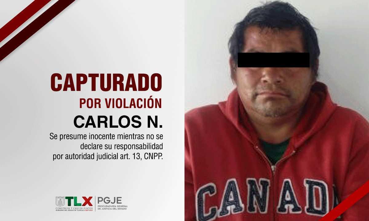 Detienen a depravado por violar a su hija más pequeña durante varios días