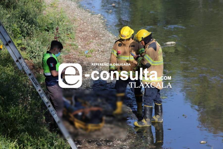 Muere hombre al caer al río Zahuapan en la zona de Artesanías 