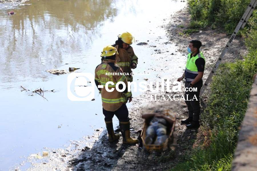 Muere hombre al caer al río Zahuapan en la zona de Artesanías 