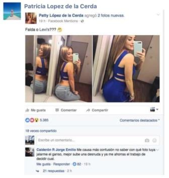Conductora de TV da quemón en Facebook a acosador de la UAT