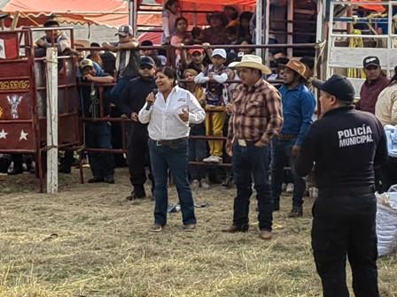 Alcaldesa de Panotla firme en impulsar celebraciones tradicionales