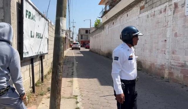 Aparece hombre amarrado y golpeado en la capital de Tlaxcala 
