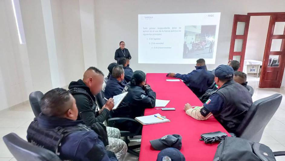 Sensibiliza fiscalía anticorrupción a elementos policiacos y servidores públicos