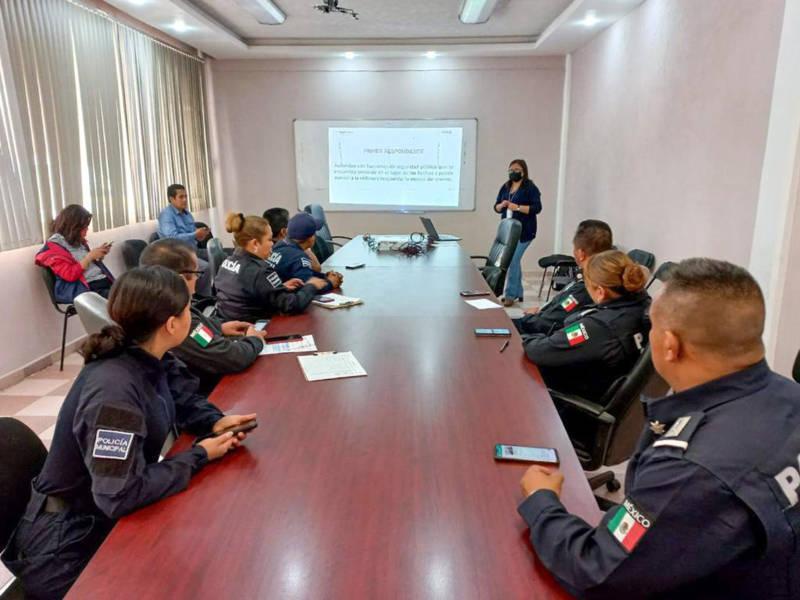 Imparte Fiscalía Anticorrupción capacitación en materia de primer respondiente