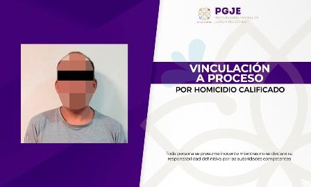 Juez vincula a proceso a masculino por homicidio calificado: PGJE