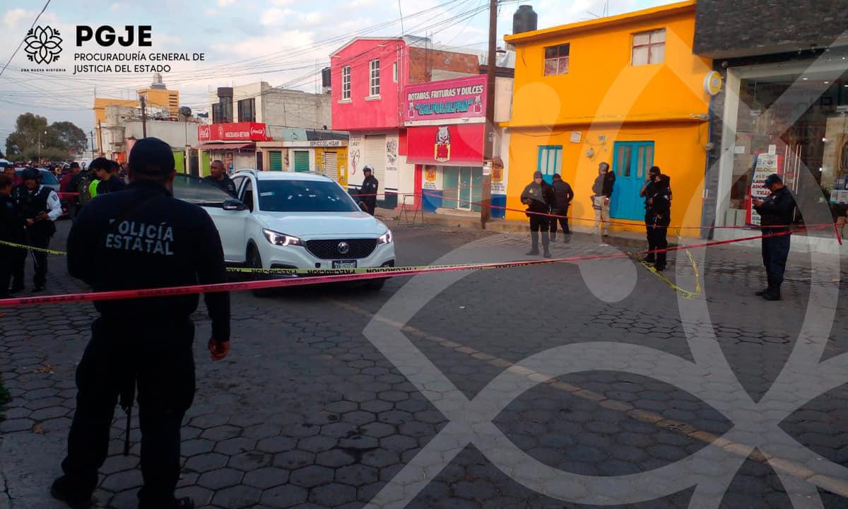 PGJE inicia carpeta de investigación por hechos ocurridos en Calpulalpan