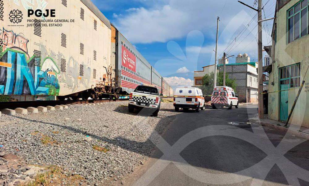 Integra PGJE investigación por la muerte de un hombre sobre las vías del tren en Huamantla
