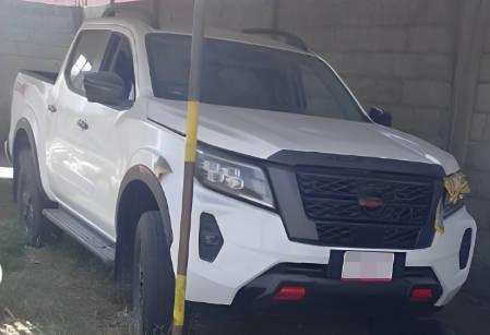 Asegura PGJE una camioneta a través de una orden de cateo