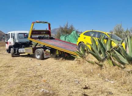 Asegura PGJE vehículo a través de una orden de extracción