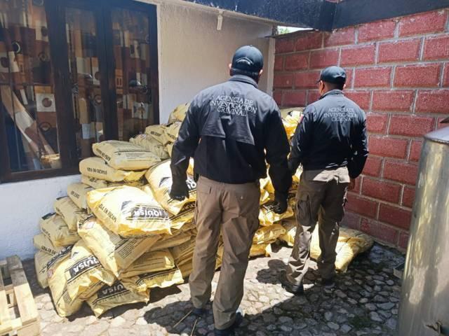 En cateo FGR asegura inmueble utilizado como laboratorio clandestino en Tlaxcala