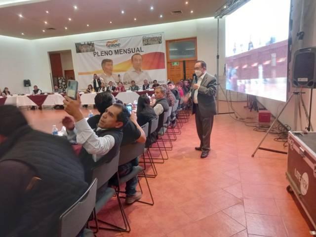 Llama líder nacional de la CROC a procurar la prevención de la salud y a respetar el pago de utilidades 