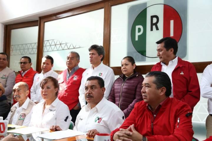 Después de tres días, se solidariza el PRI Tlaxcala con los afectados del sismo