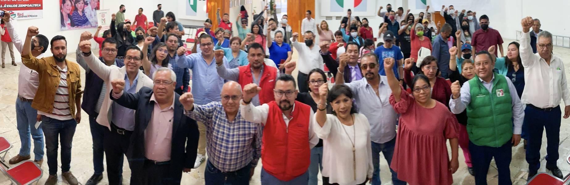 Ante la actual descomposición del país, nuevos equipos de trabajo se suman al PRI para reconstruir Tlaxcala