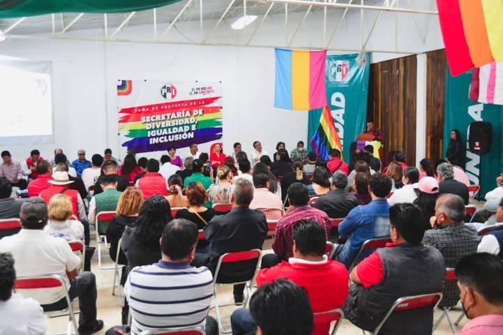 Instala PRI cartera para atender a sector de diversidad