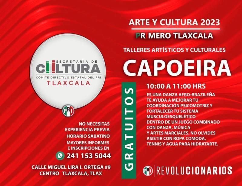 PRI lanza clases gratuitas de yoga, capoeira, danza y teatro