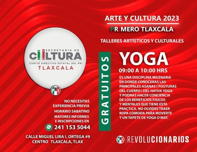 PRI lanza clases gratuitas de yoga, capoeira, danza y teatro