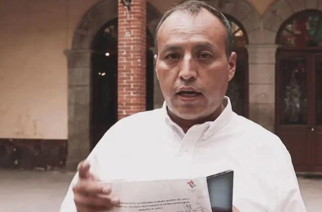 Ratón Vaquero, alcalde de Tlaxco metido problemas fiscales por conflicto con la síndica