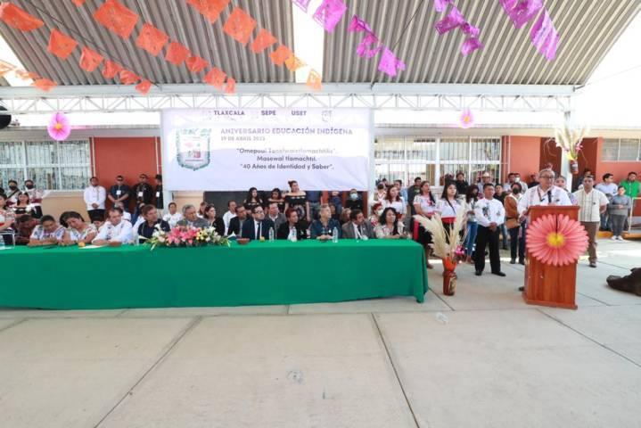 Celebró SEPE–USET 40 años de educación indígena